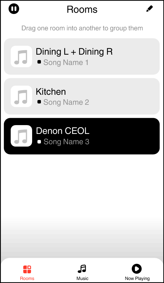 App Select Room CEOL N12